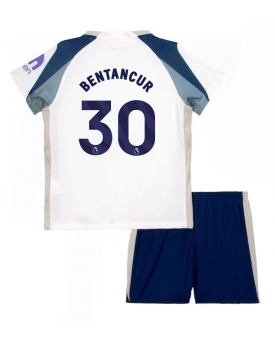 Billige Fotballdrakt Tottenham Hotspur Rodrigo Bentancur #30 Replika Hjemmedraktsett Barn 2025-26 Kortermet (med bukser)